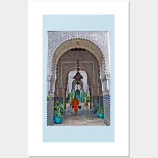 Morocco. Casablanca. City Hall. Cleaning time. Posters and Art